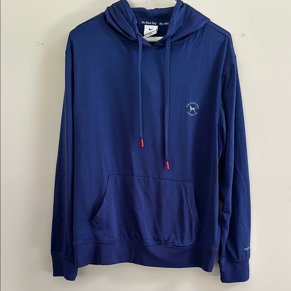 The Black Dog Blue Sweatshirt Classic Pullover